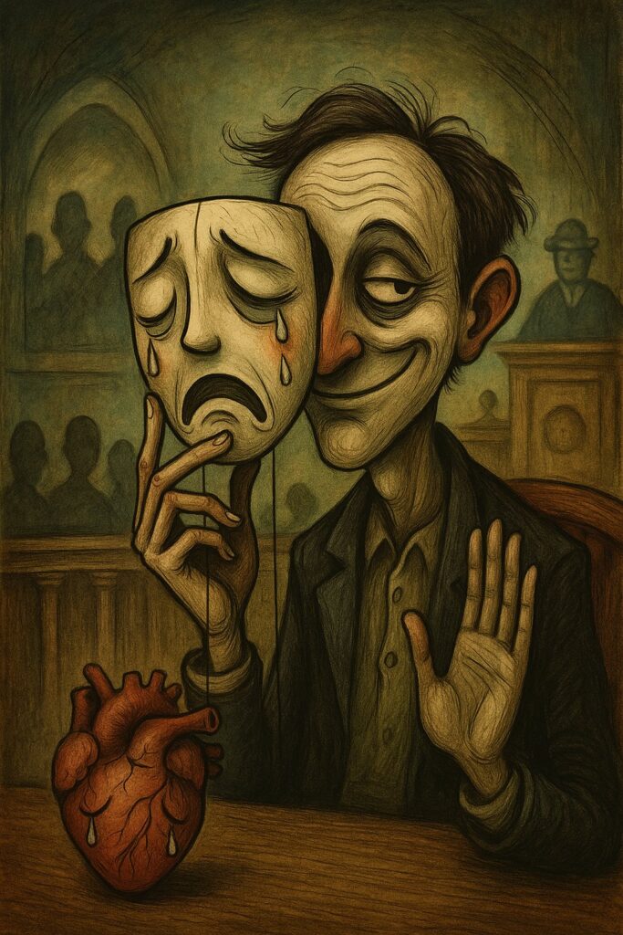 victim: no one is ever guilty