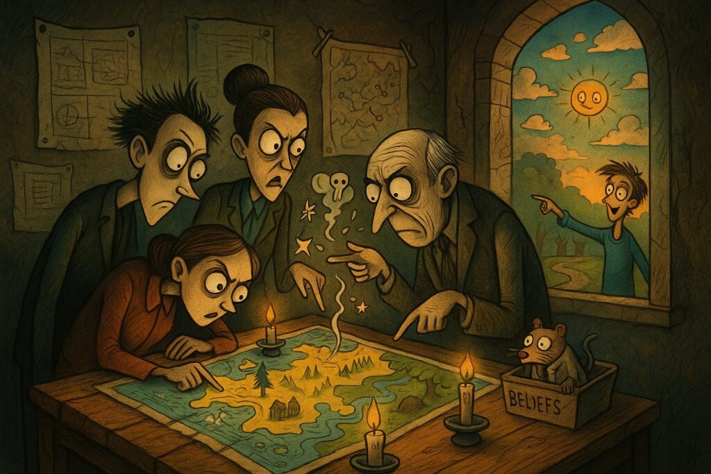 Creating your own reality:  Map ≠ Territory