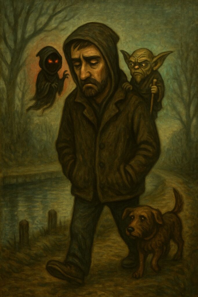 Helping people when you feel broken: inner conflict image