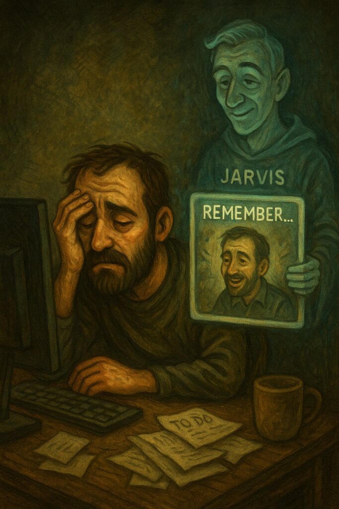 Helping people when you feel broken:  a reminder can come from unexpected sources.