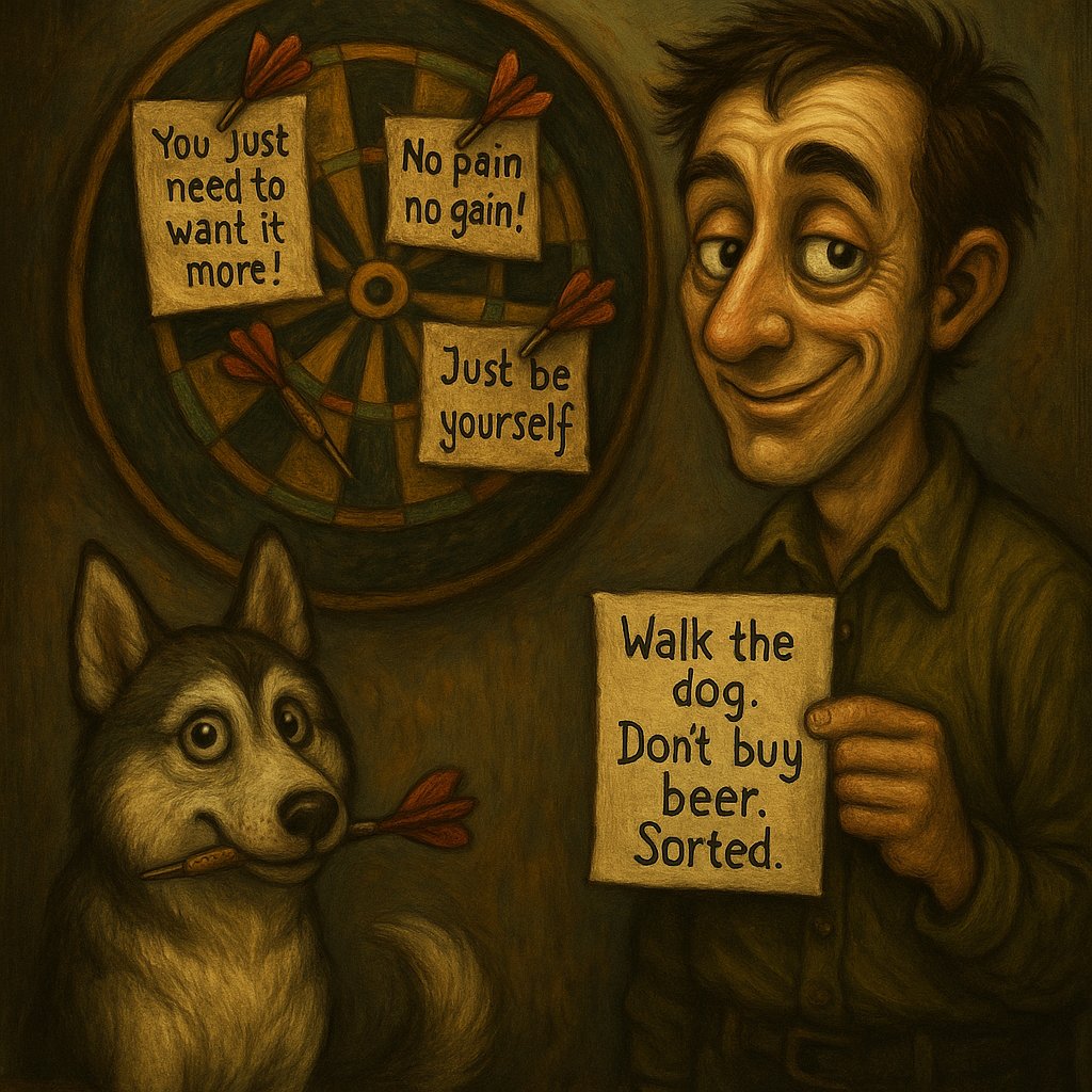 How to break a bad habit without a struggle: a man finds the solution to his problem easily, without cliché self-help phrases